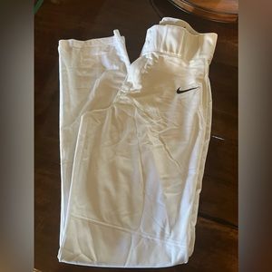Nike baseball PANTS white